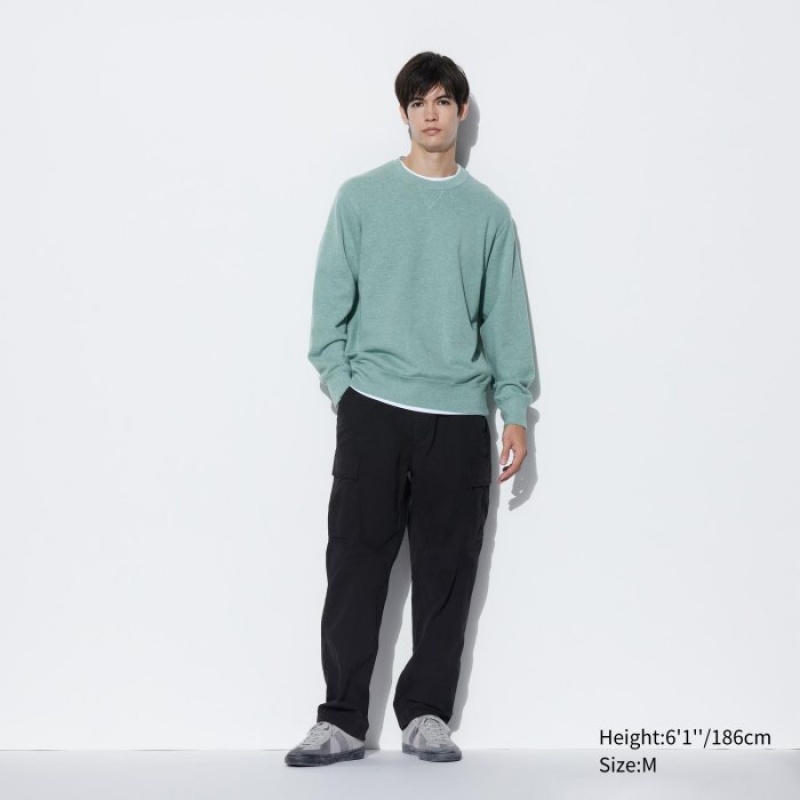 Bluzy Damskie Uniqlo Long Żółte | 9196407