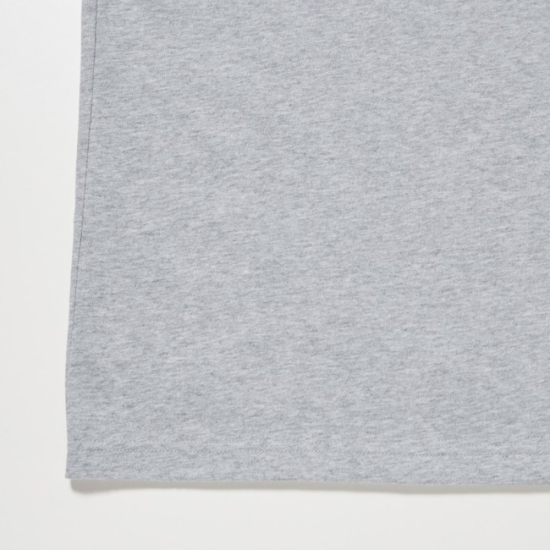 Koszulki Damskie Uniqlo Dry Color Crew Neck Short-Sleeve Fioletowe | 3635931