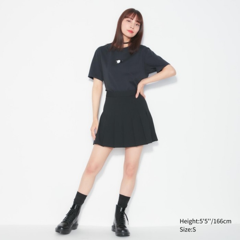 Koszulki Damskie Uniqlo The World of CLAMP UT Short Sleeve Szare | 2502818