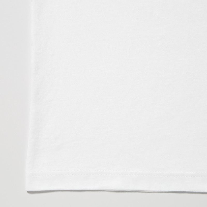Koszulki Męskie Uniqlo Peace For All Magnum Photos Short-sleeve Graphic Białe | 7236922