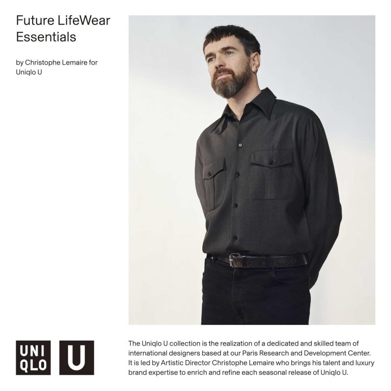Koszulki Męskie Uniqlo U AIRism Cotton Oversized Crew Neck Half-Sleeve Białe | 7426697
