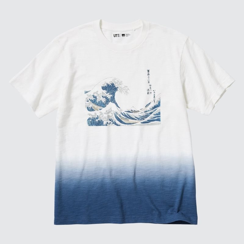 Koszulki Męskie Uniqlo Ukiyo-e Ut Short-sleeve Graphic Białe | 1953847