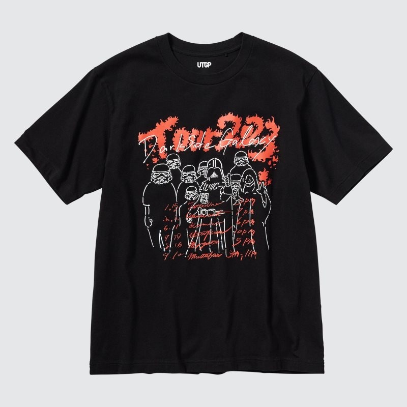 Koszulki Męskie Uniqlo Utgp2023: Magic For All Ut Short-sleeve Graphic Takashi Miyahira Czarne | 2911418