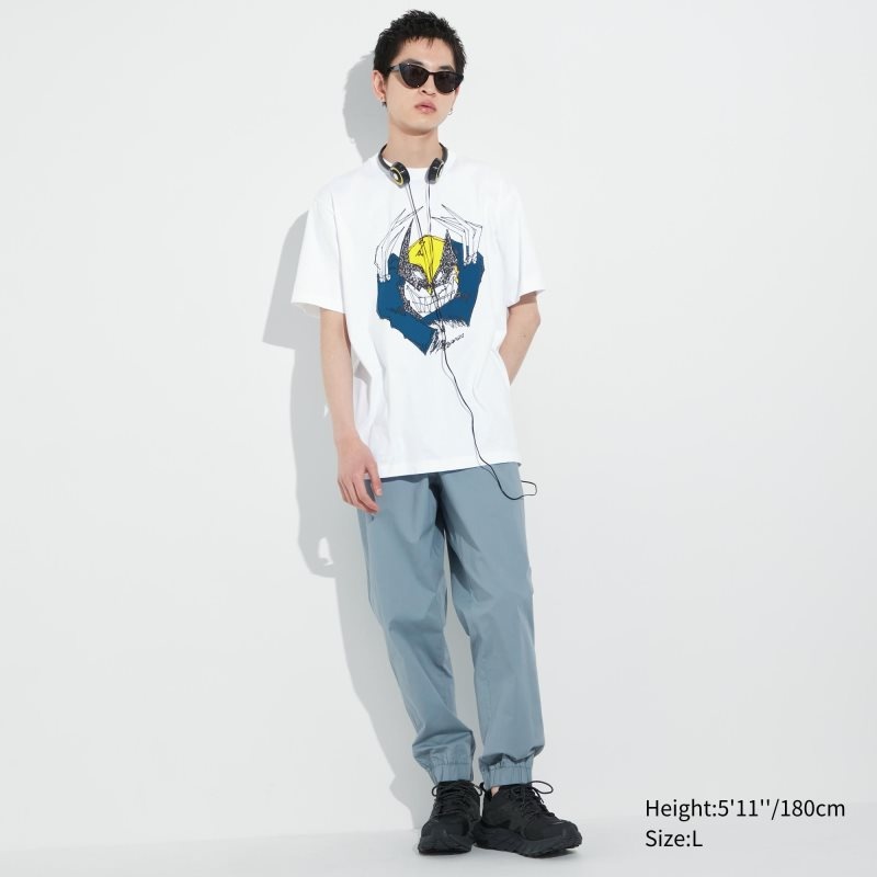 Koszulki Męskie Uniqlo Utgp2023: Magic For All Ut Short-sleeve Graphic Hiroyuki Morita Białe | 842601