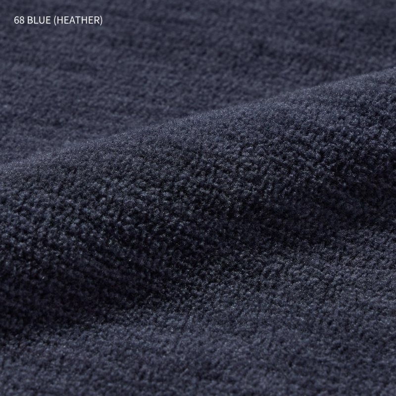 Kurtki Męskie Uniqlo Fleece Full-zip Long Sleeve Białe | 4659678