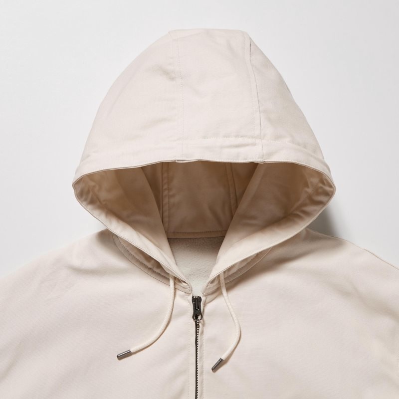 Kurtki Męskie Uniqlo U Zip-up Brązowe | 2688786