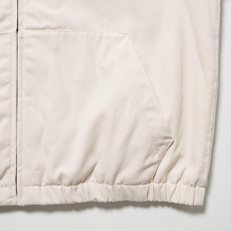 Kurtki Męskie Uniqlo U Zip-up Brązowe | 2688786