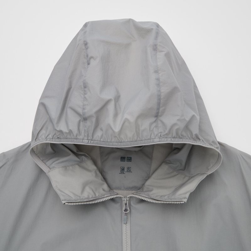 Parka Męskie Uniqlo Pocketable Uv Protection 3d Cut Czarne | 5671623