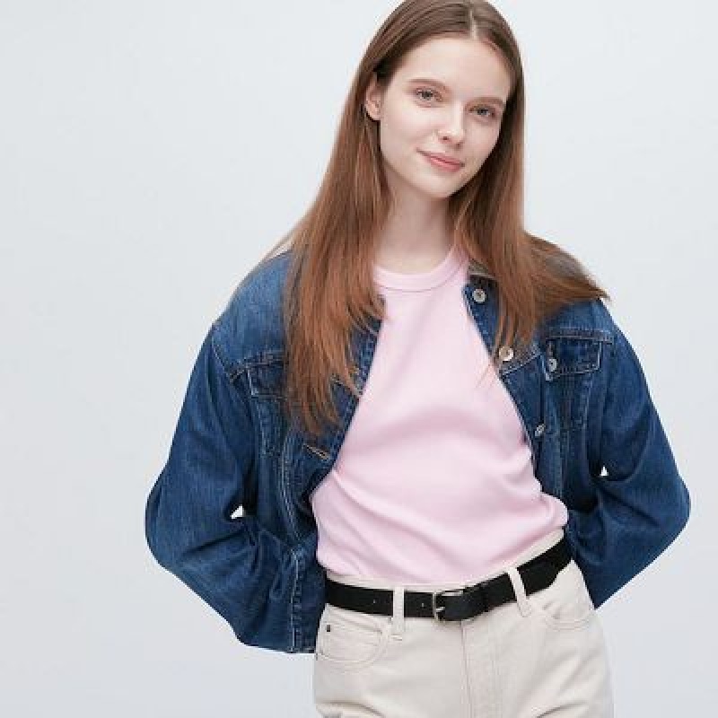 Paski Damskie Uniqlo Vintage Czarne | 7269795