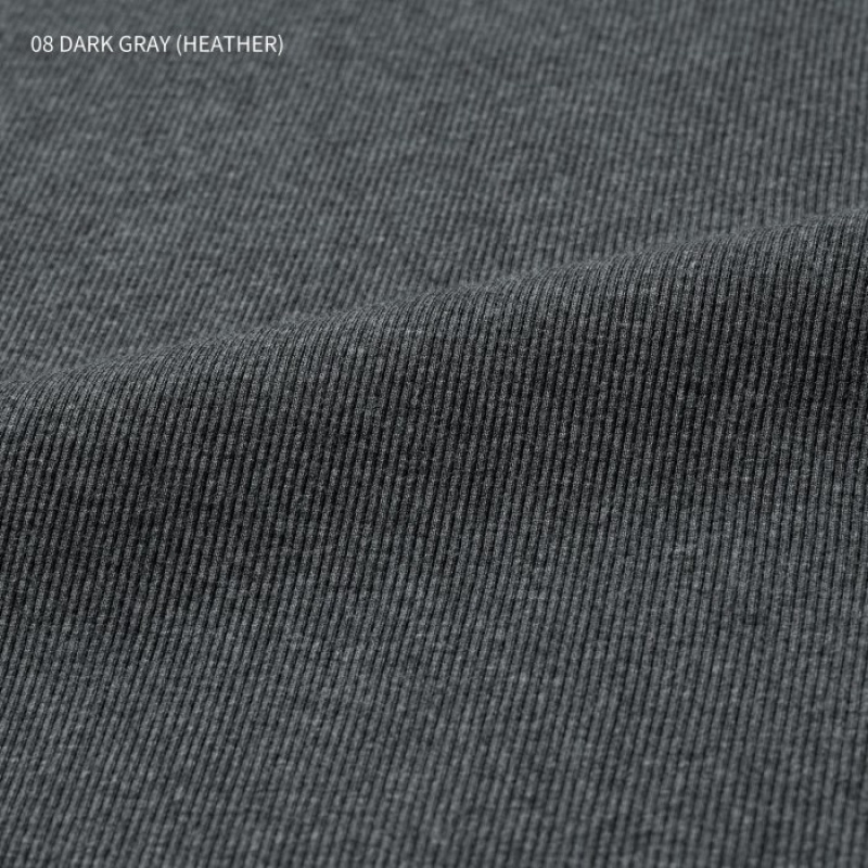 Podkoszulka Damskie Uniqlo Dry Color Ribbed Białe | 9459173