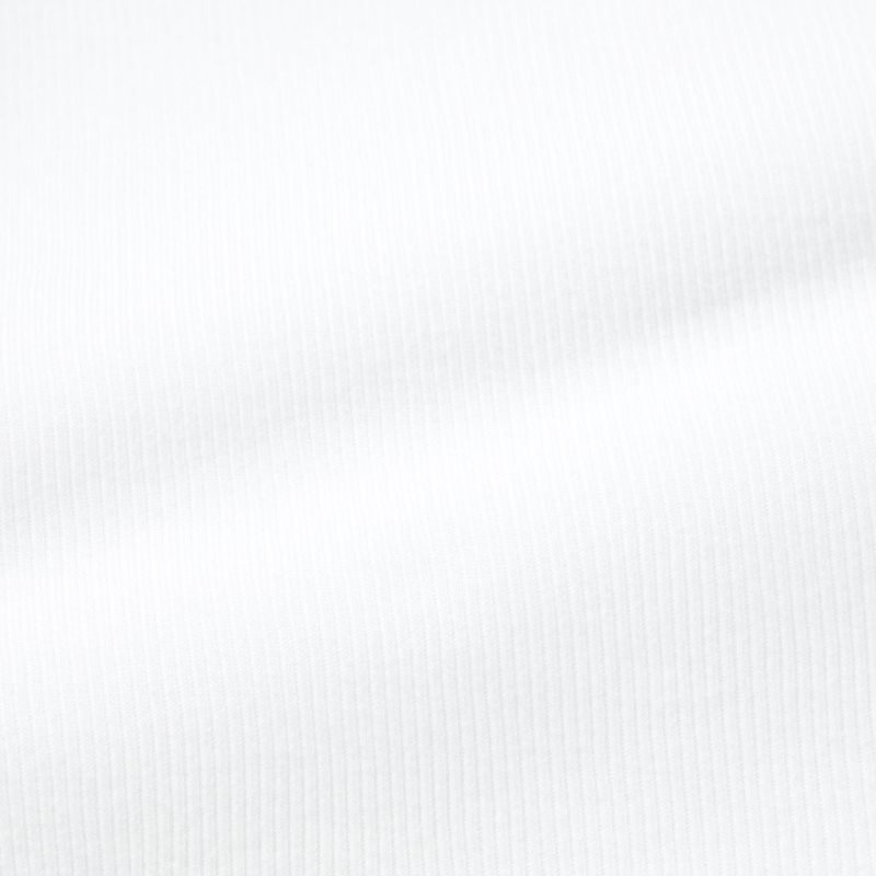 Podkoszulka Męskie Uniqlo Dry Color Ribbed Białe | 9873454