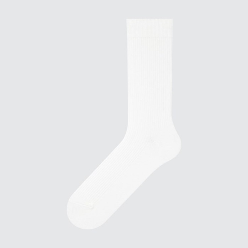 Skarpetki Damskie Uniqlo Colorful 50 Białe | 2236599