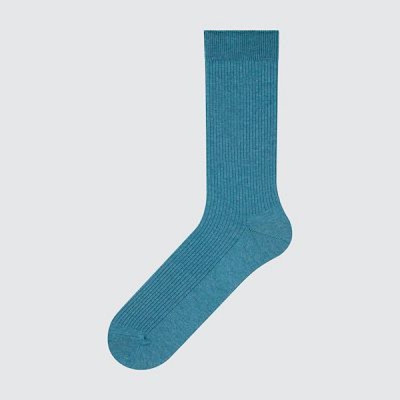 Skarpetki Damskie Uniqlo Colorful 50 Niebieskie | 1648324