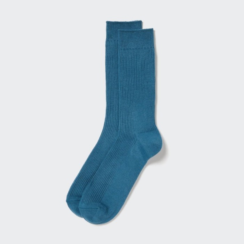 Skarpetki Damskie Uniqlo Colorful 50 Niebieskie | 1700115