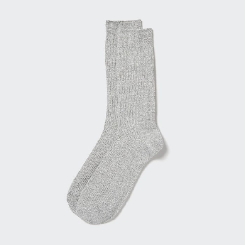 Skarpetki Damskie Uniqlo Colorful 50 Szare | 8567869