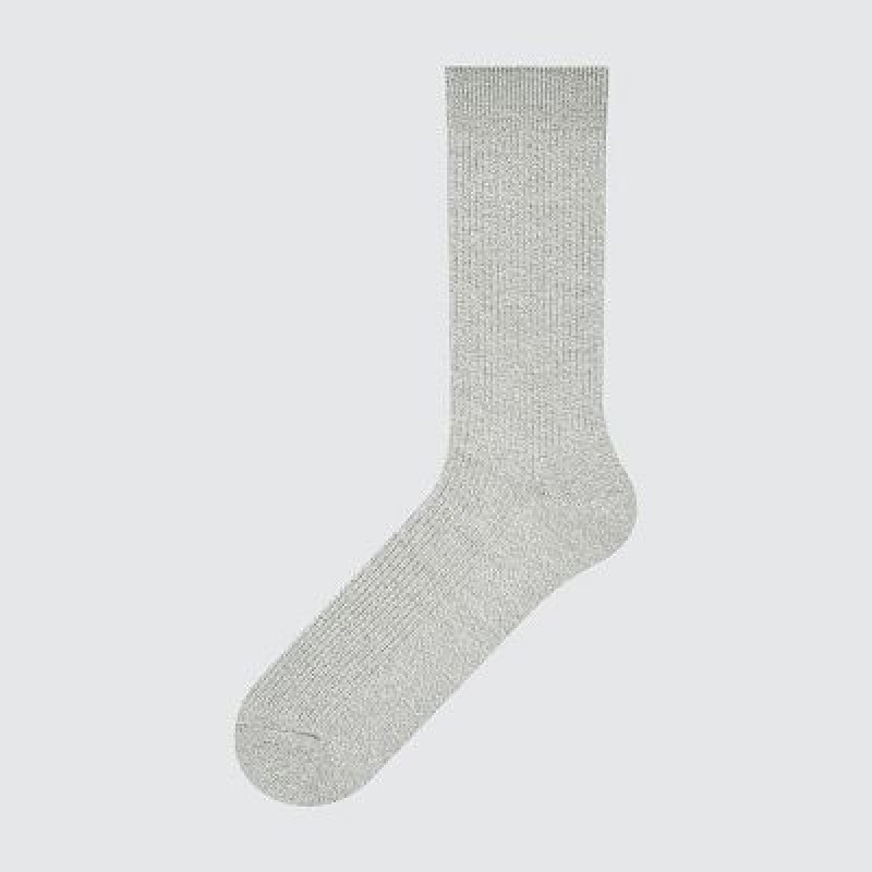 Skarpetki Damskie Uniqlo Colorful 50 Szare | 5334932