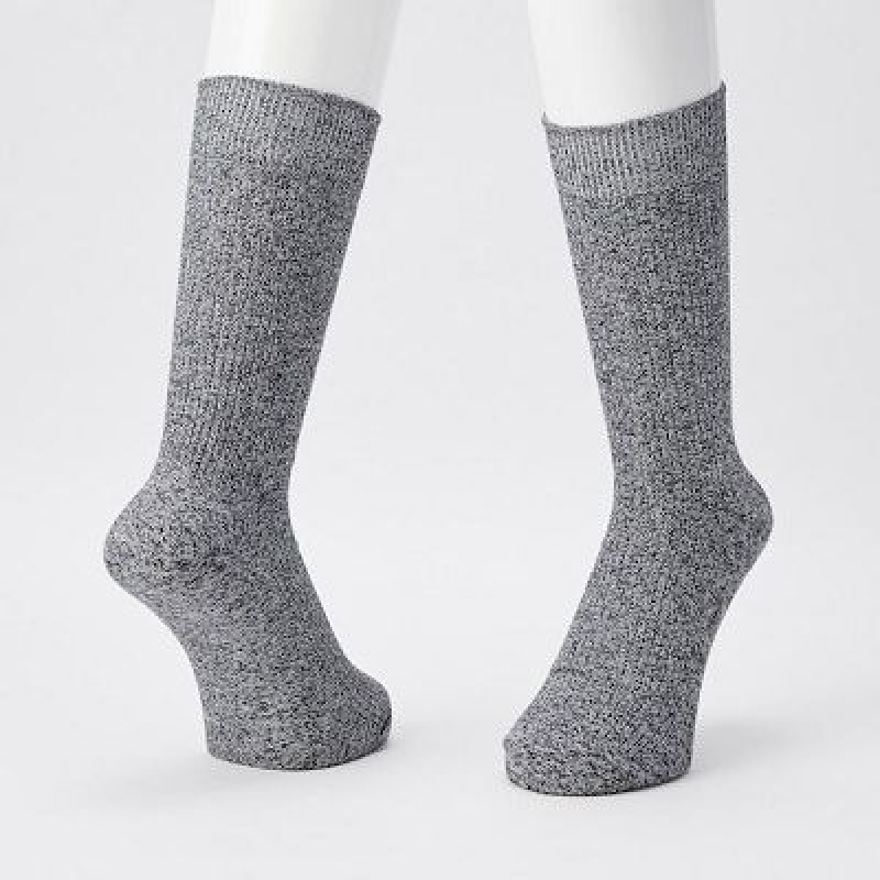Skarpetki Damskie Uniqlo Colorful 50 Szare | 5968111