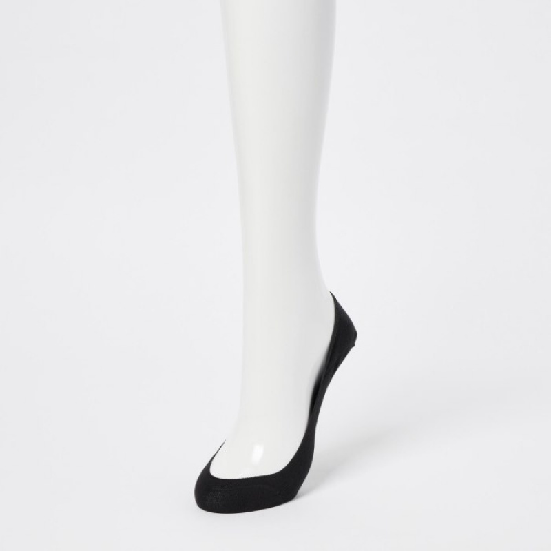 Skarpetki Damskie Uniqlo Footsies 3 Pack Low Cut Białe | 5614908