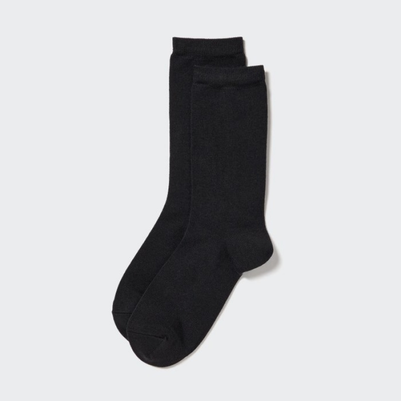 Skarpetki Damskie Uniqlo HEATTECH Czarne | 2196050