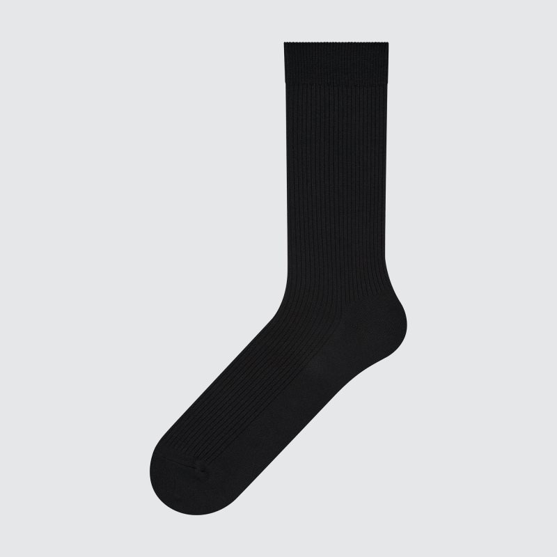 Skarpetki Męskie Uniqlo Colorful 50 Czarne | 6822710