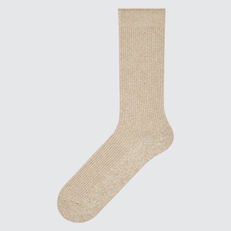 Skarpetki Męskie Uniqlo Colorful 50 Khaki | 9363729