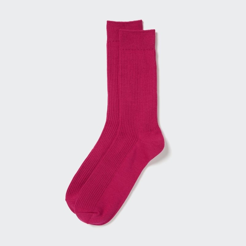 Skarpetki Męskie Uniqlo Colorful 50 Różowe | 4554995
