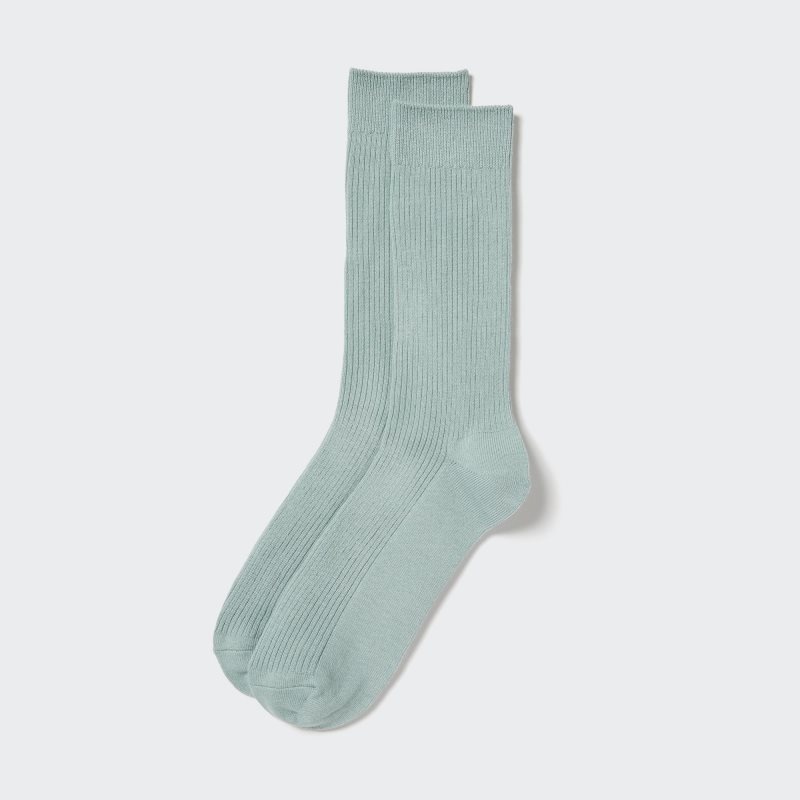 Skarpetki Męskie Uniqlo Colorful 50 Zielone | 5756529
