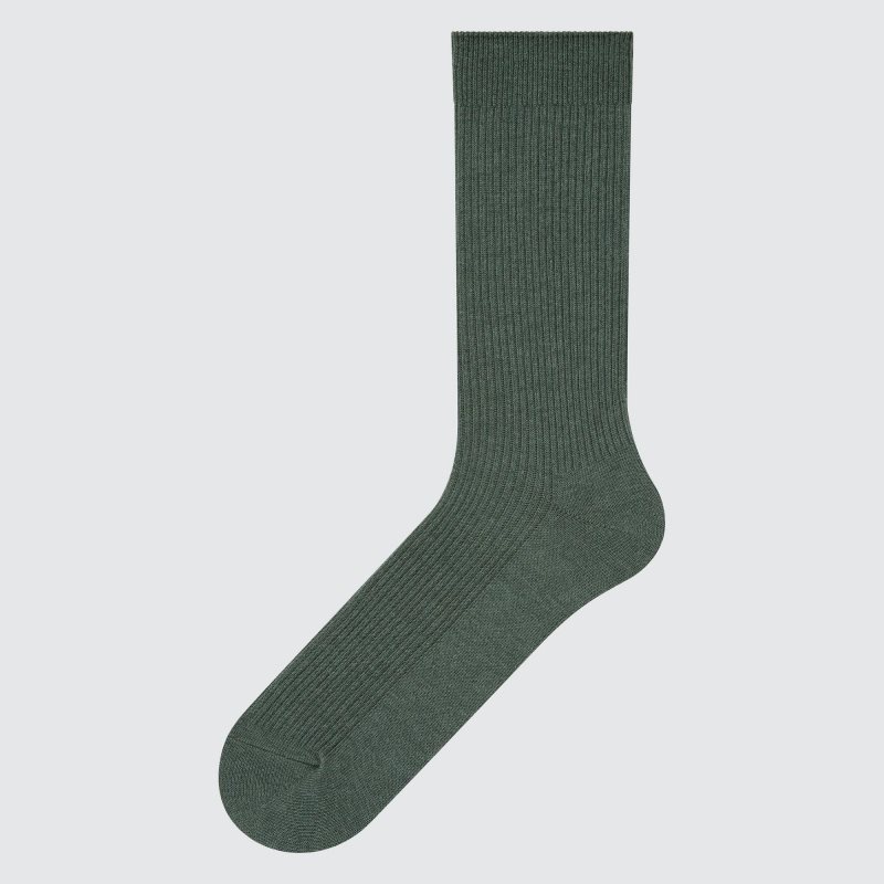 Skarpetki Męskie Uniqlo Colorful 50 Zielone | 5689653