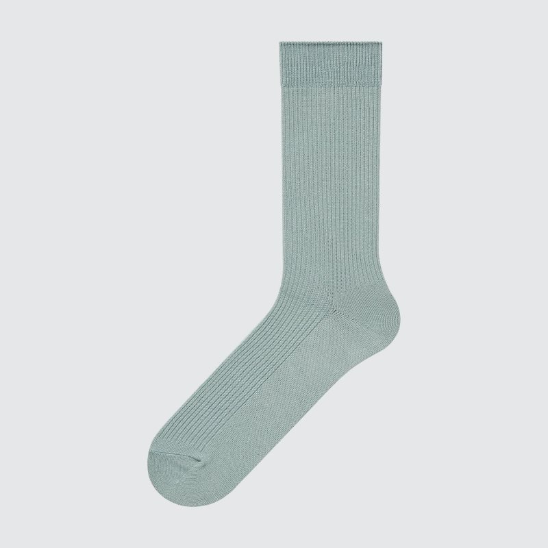 Skarpetki Męskie Uniqlo Colorful 50 Zielone | 4771647