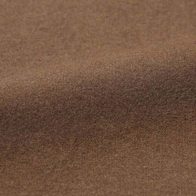 Spódnice Damskie Uniqlo Brushed Jersey Flared Brązowe | 9693216
