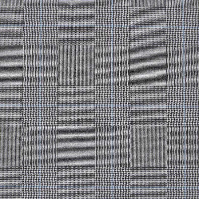 Spodnie Męskie Uniqlo Smart Comfort Glen Checked Ankle Length Szare | 236268