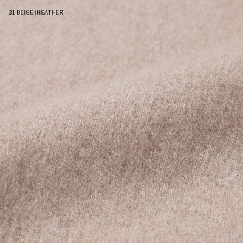 Szaliki Damskie Uniqlo Cashmere Beżowe | 8263745