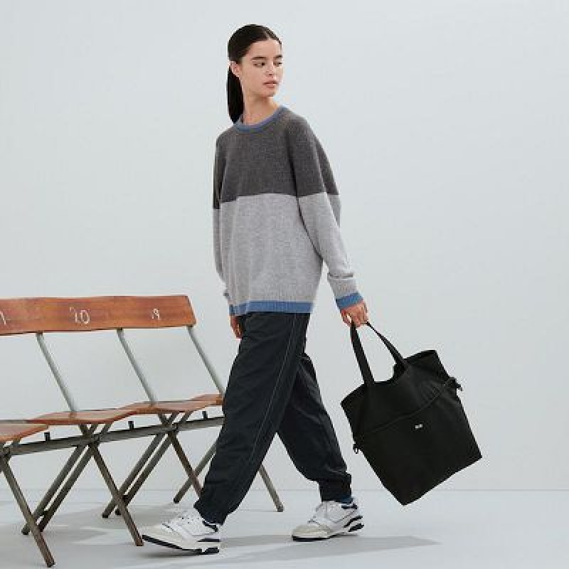 Torby Tote Damskie Uniqlo Way Sports Czarne | 1931076