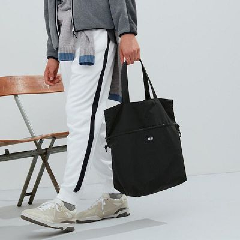 Torby Tote Damskie Uniqlo Way Sports Czarne | 1931076